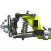 HEXIFSMUFAYD02PRDB All Universal 56.5 Front Steer Track Mustang II IFS Coil Over 2 in. Drop 5 x 4.5 Power RHD Rack
