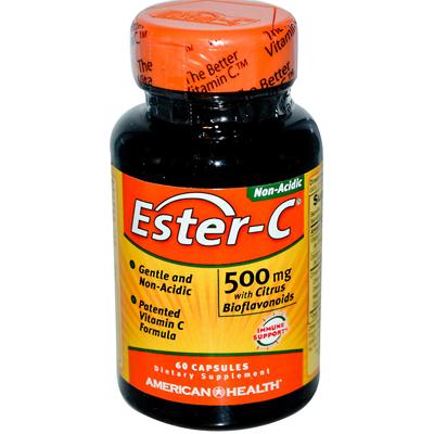 Picture of American Health 888016 American Health Ester-C with Citrus Bioflavonoids - 500 mg - 60 Capsules