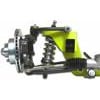 HEXIFSMSMHYD02PLDB 49-64 Studebaker Car Mustang II IFS Coil Over 2 in. Drop 5 x 4.5 Power LHD Rack