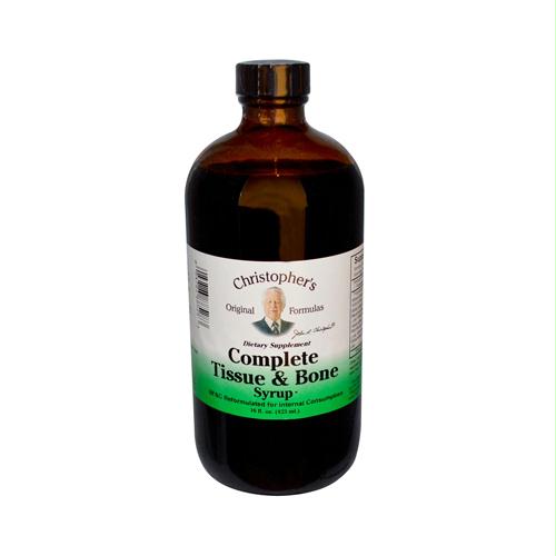 Picture of Dr. Christophers Formulas 410977 Dr. Christophers Formulas Complete Tissue and Bone Syrup - 16 oz