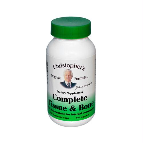 Picture of Dr. Christophers Formulas 411710 Christophers Complete Tissue and Bone - 440 mg - 100 Vegetarian Capsules