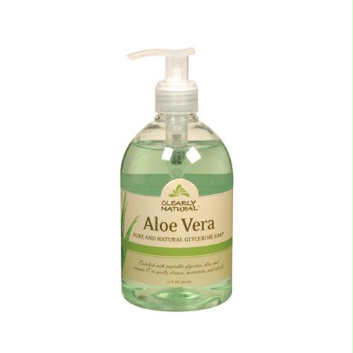 Picture of Clearly Natural 450403 Clearly Natural Pure and Natural Glycerine Hand Soap Aloe Vera - 12 fl oz