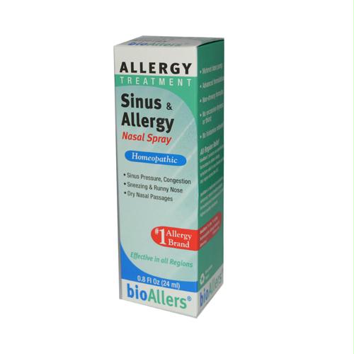 Picture of Bio-allers 564062 Bio-Allers Sinus and Allergy Relief Nasal Spray - 0.8 fl oz