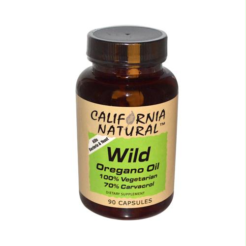 Picture of California Natural 607572 California Natural Wild Oregana Oil - 400 mg - 90 Capsules
