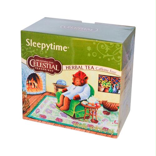 Picture of Celestial Seasonings 665075 Celestial Seasonings Sleepytime Herbal Tea Caffeine Free - 40 Tea Bags