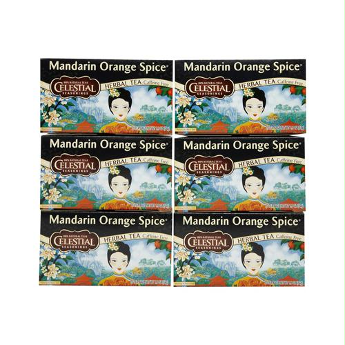 Picture of Celestial Seasonings 720920 Celestial Seasonings Herbal Tea - Mandarin Orange Spice - 20 Bags