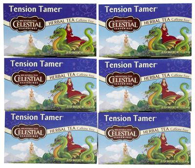 Picture of Celestial Seasonings 721217 Celestial Seasonings Herbal Tea - Tension Tamer - Caffeine Free - 20 Bags