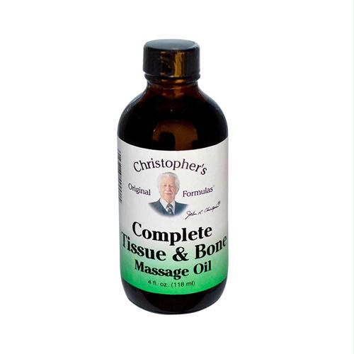 Picture of Dr. Christophers Formulas 758052 Dr. Christophers Formulas Complete Tissue and Bone Massage Oil - 4 oz