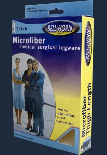 Picture of Microfiber C/T Thigh Stockings Medium  20 - 30 mmHg  Beige