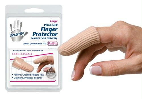 Visco-GEL? Fabric-Covered Finger Protector Small