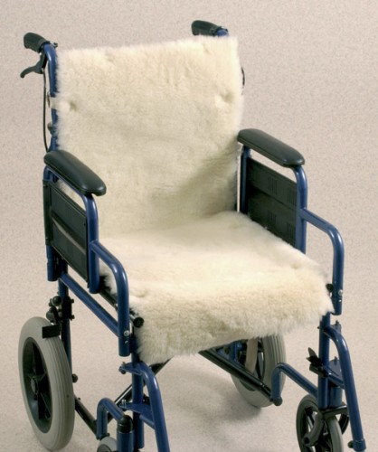Picture of CMS SC703050 Synthetic Sheepskin Wheelchair Seat & Backrest Pads