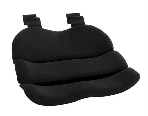 Picture of Obus Contoured Seat Cushion Black  (Bagged)