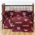 Comfy Feet TAMCS Texas A&M 5 piece Baby Crib Set Comfy Feet TAMCS Texas A&M 5 piece Baby Crib Set