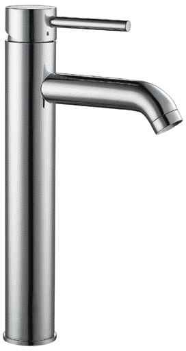 Picture of ALFI Trade AB1023-BN Tall Brushed Nickel Single Lever Bathroom Faucet