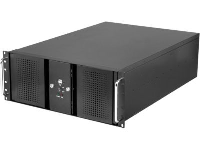 Picture of Athena Computer Power Corp. RM-DD4U48RR508 4U Rackmount Black Steel Chassis