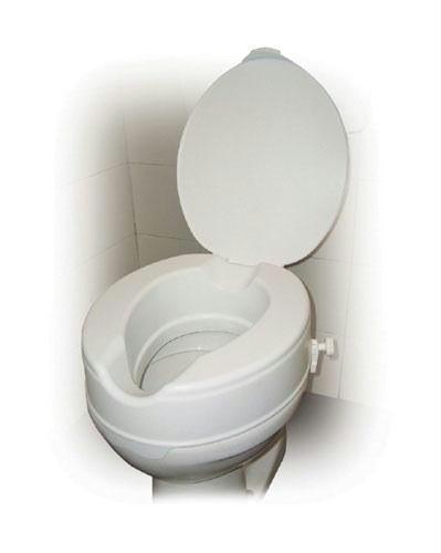 Picture of Raised Toilet Seat w/Lid 4  Savannah-style  Retail