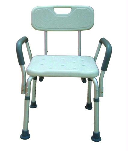 Picture of Bath Bench Adj Ht. w/Back-KD w/Remov Padded Arms (Drive)