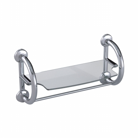 Picture of CMS 1240C Grab Bars and Towel Shelf 2-in-1 Chrome