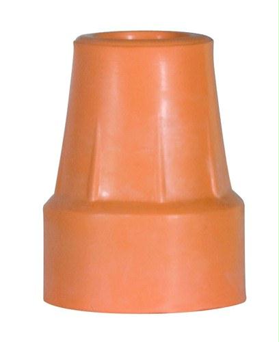 Crutch Tips Standard Grey  Pair  Fits 34in Diameter  Durable Rubber