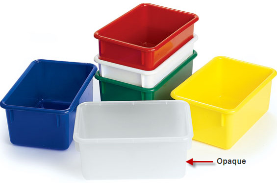 Picture of Angeles ANG7198OáAngeles Value Line Cubbie Trays - 11 in. L OPAQUE
