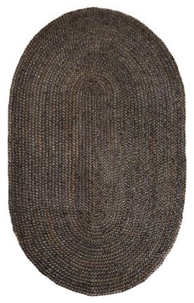 Picture of Anji Mountain AMB0329-069OV 6 ft. x 9 ft. Oval Kerala Gray Jute Rug