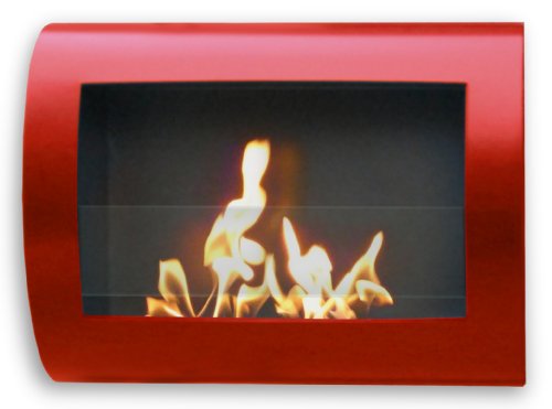 Picture of Anywhere Fireplace 90212 Anywhere Indoor wall mount Fireplace-Chelsea  - red