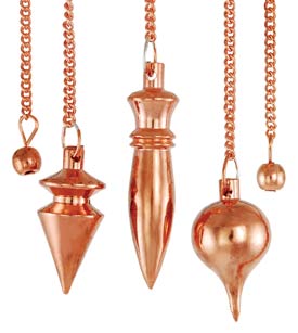 Azure Green  copper plated Brass pendulum