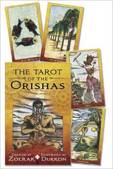 Azure Green  Tarot of the Orishas dk & bk