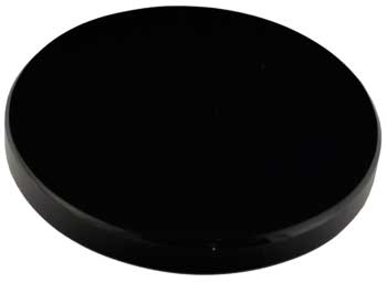 Black Obsidian Scrying Mirror - Black - 3 in. - Reflective Surface