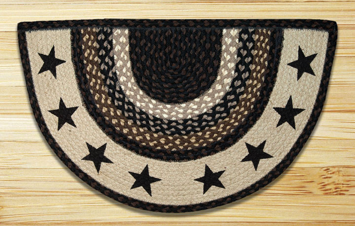 Black Stars Printed Slice