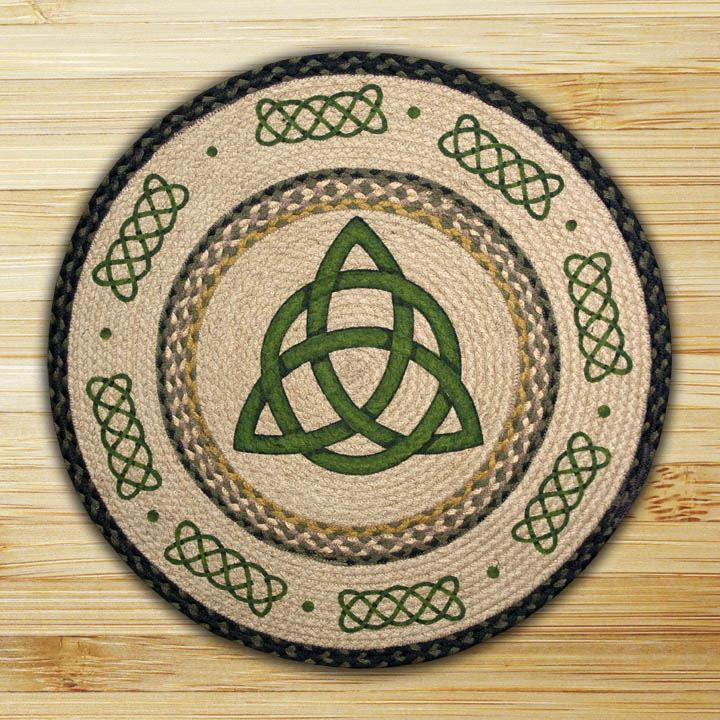 Earth Rugs Irish Knot Round Patch