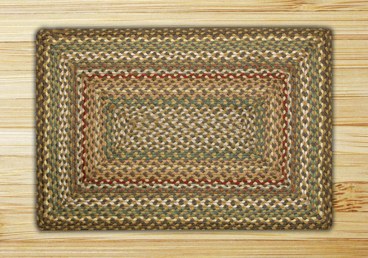Picture of Earth Rugs 23-051 Fir Tonal Rectangle Rug