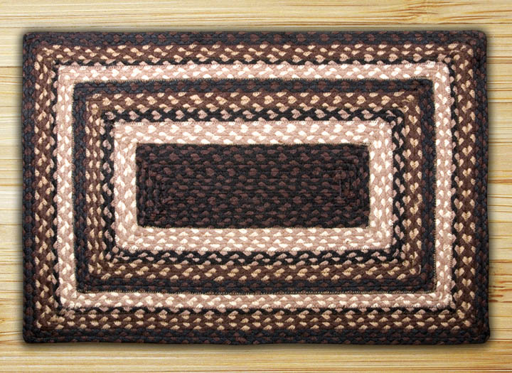 Mocha-Frappuccino Rectangle Rug