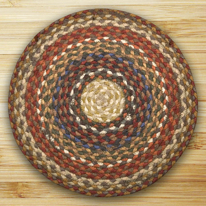Picture of Earth Rugs 15-300 Honey-Vanilla-Ginger Round Rug