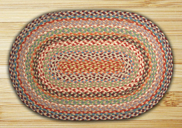 Earth Rugs  Multi 1 Oval Rug