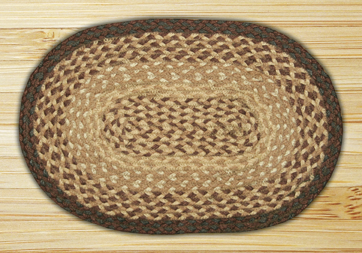 Chocolate-Natural Round Swatch