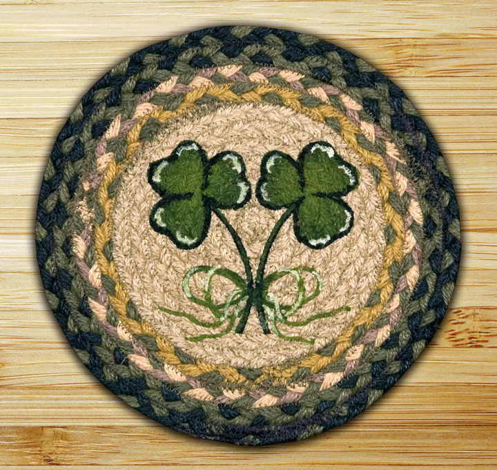 Shamrock Printed Round Swatch