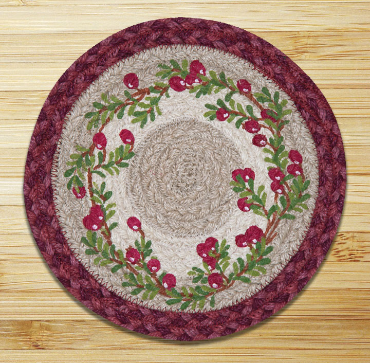 Cranberries Round Chair Pad