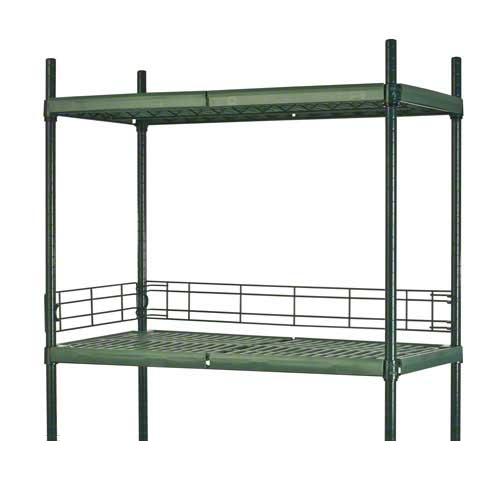 Picture of Focus Foodservice FBL304FPS BACK LEDGE  30 X 4 H  GREEN W SANIGARD