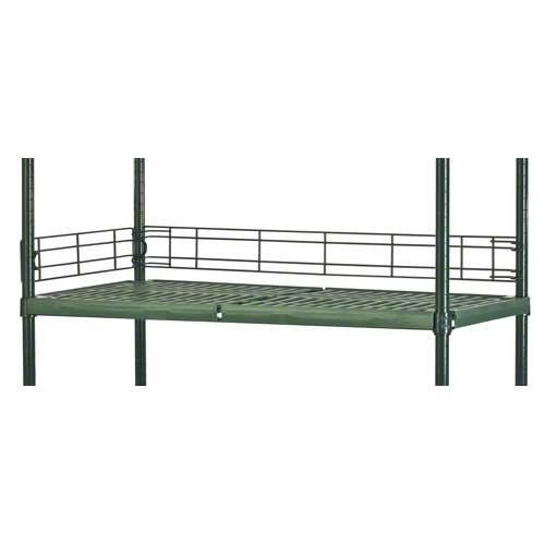 Picture of Focus Foodservice FBL364FPS BACK LEDGE  36 X4 H  GREEN W SANIGARD