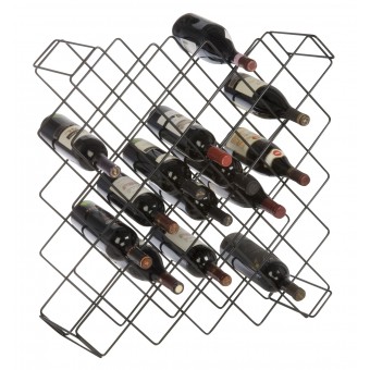 Picture of Focus Foodservice FWBR45CH Wine rack modules  45 bottle capacity  chromate finish