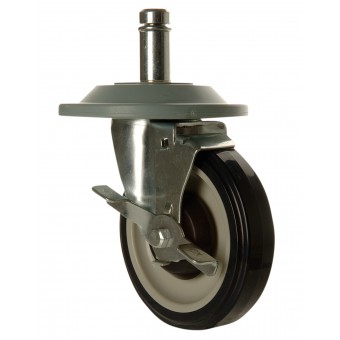 Picture of Focus Foodservice FSCAST5C 5 in. swivel stem caster &amp; bumper