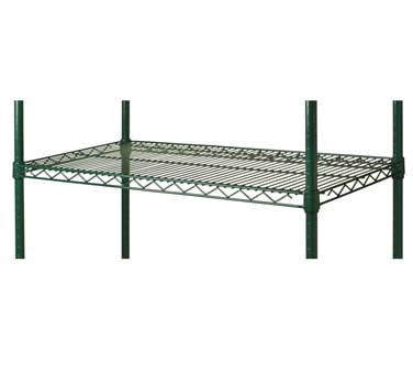 24 in. x 54 in. FPS-Plus vented polymer shelf - Green - 24 x 54 in.