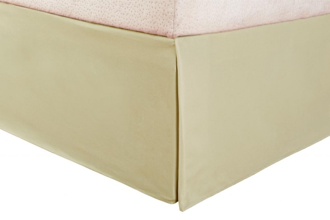 Picture of Microfiber Twin XL Bedskirt Solid  Sage