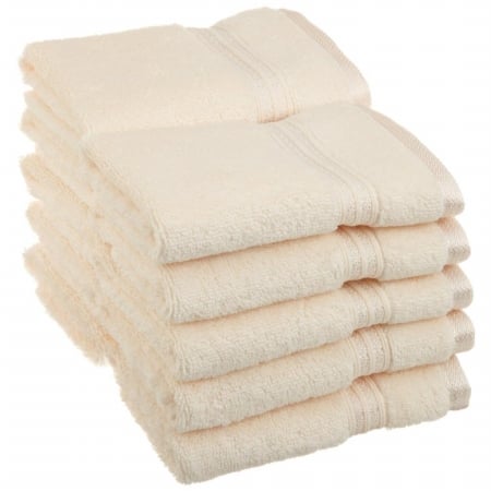 Picture of Superior Egyptian Cotton 10-Piece Face Towel Set  Ivory