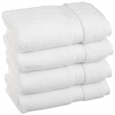 Picture of 900GSM Egyptian Cotton 4-Piece Hand Towel Set  White
