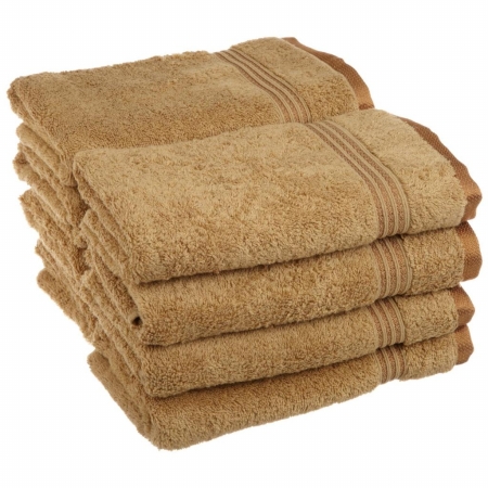 Picture of Superior Egyptian Cotton 8-Piece Hand Towel Set  Toast