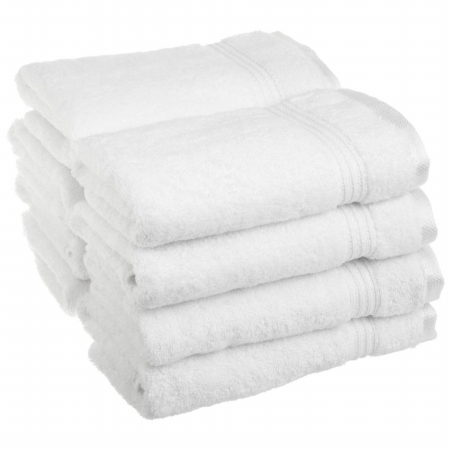 Picture of Superior Egyptian Cotton 8-Piece Hand Towel Set  White