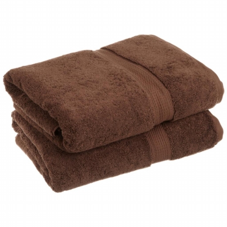Picture of 900GSM Egyptian Cotton 2-Piece Bath Towel Set  Chocolate