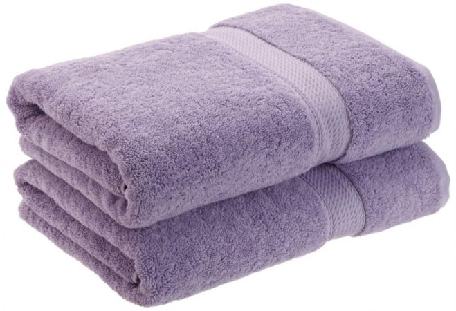 Picture of 900GSM Egyptian Cotton 2-Piece Bath Towel Set  Purple